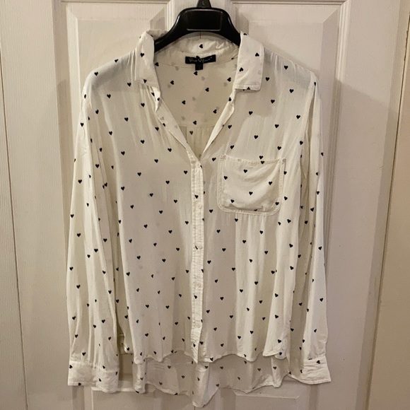 Heart-print shirt - Picture 1 of 3